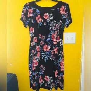 Roz & Ali size 2P (petite) black dress